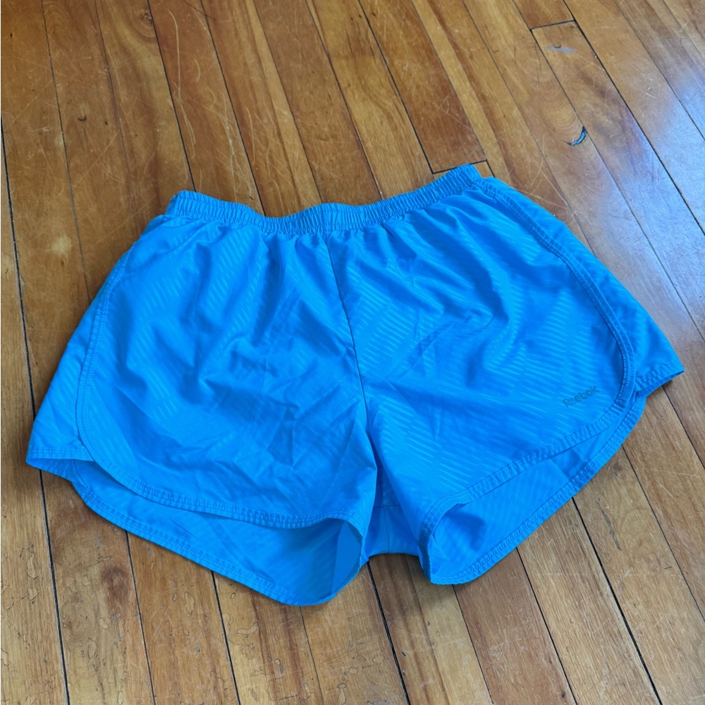 Blue Reebok Athletic Shorts